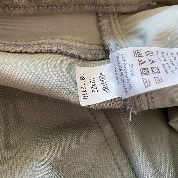 Spanx Camo Jean-ish Ankle Leggings Style 20018R Size 1X EUC Slimming Faux Pocket - Picture 6 of 10